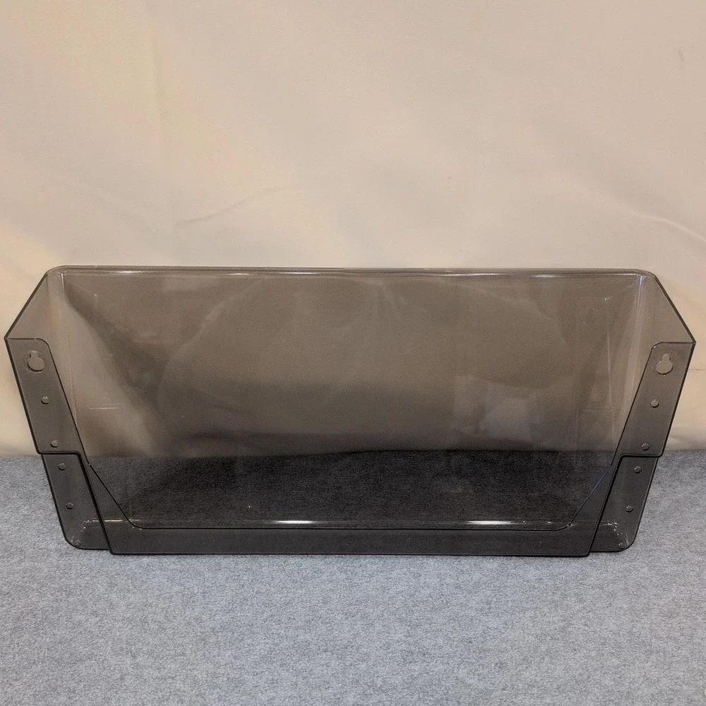 Deflect-o Stackable Wall Pocket‎ 74302 Smoke Clear Plastic Organizer Holder